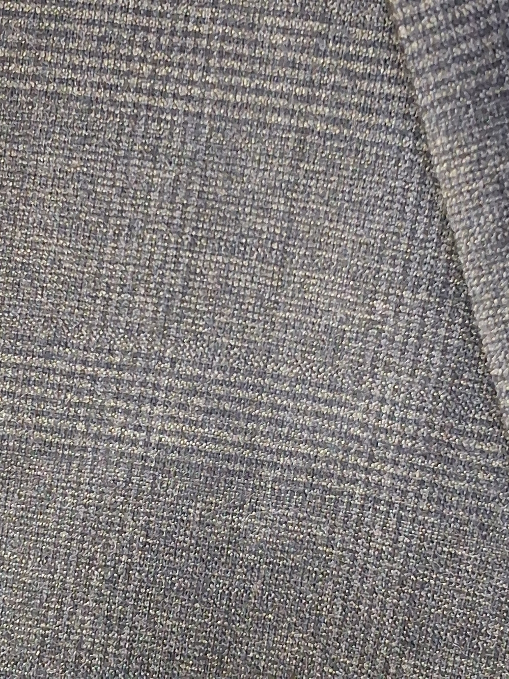 Jos. A. Bank 1905 Tailored Fit Gray & Black Plaid Sports Coat; Sz 46L & 40 Waist - Picture 4 of 9